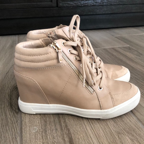 Aldo | Shoes | Aldo Tan High Top 